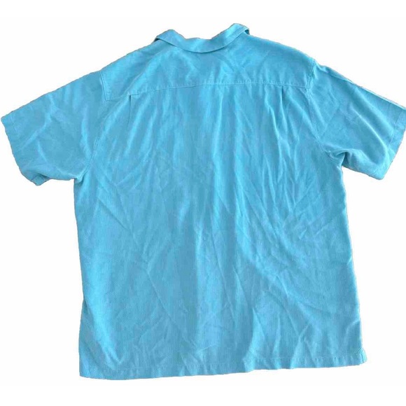 EUC Tommy Bahama 100% Silk Hawaiian Camp Shirt‎ Bali Border Tropical XXXL - Picture 2 of 3